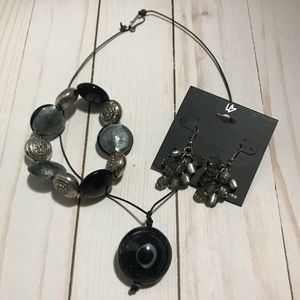 🆕Silver and Black Jewelry Bundle